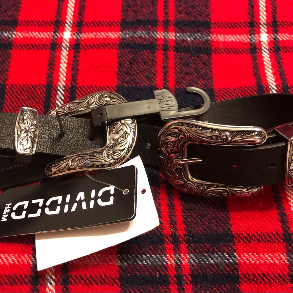 H&M Double Buckle belt